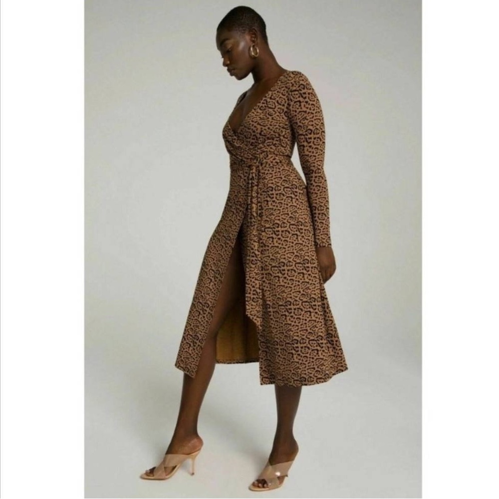 BNWT Good American Wrap‎ Dress - Picture 7 of 9